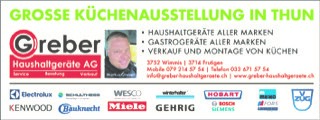 GREBER HAUSHALTGERÄTE AG